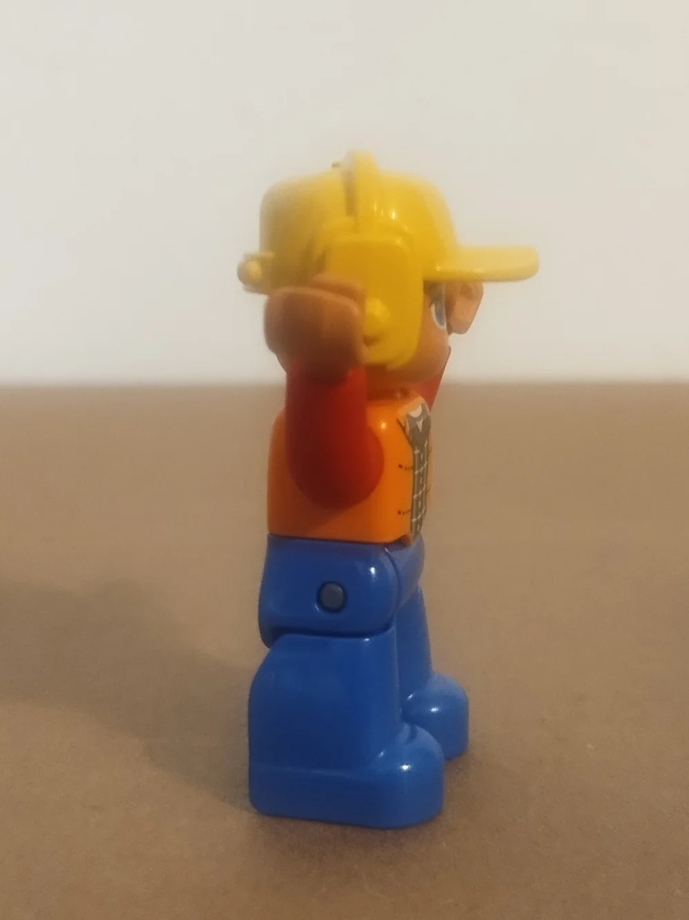 Lego Duplo Boy Man Construction Airline Headset Outfit Pants Figure